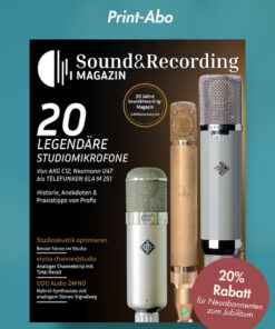 Sound&Recording-Magazin Jahresabonnement – Print