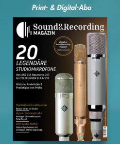 Sound&Recording Magazin Jahresabonnement – Print & Digital