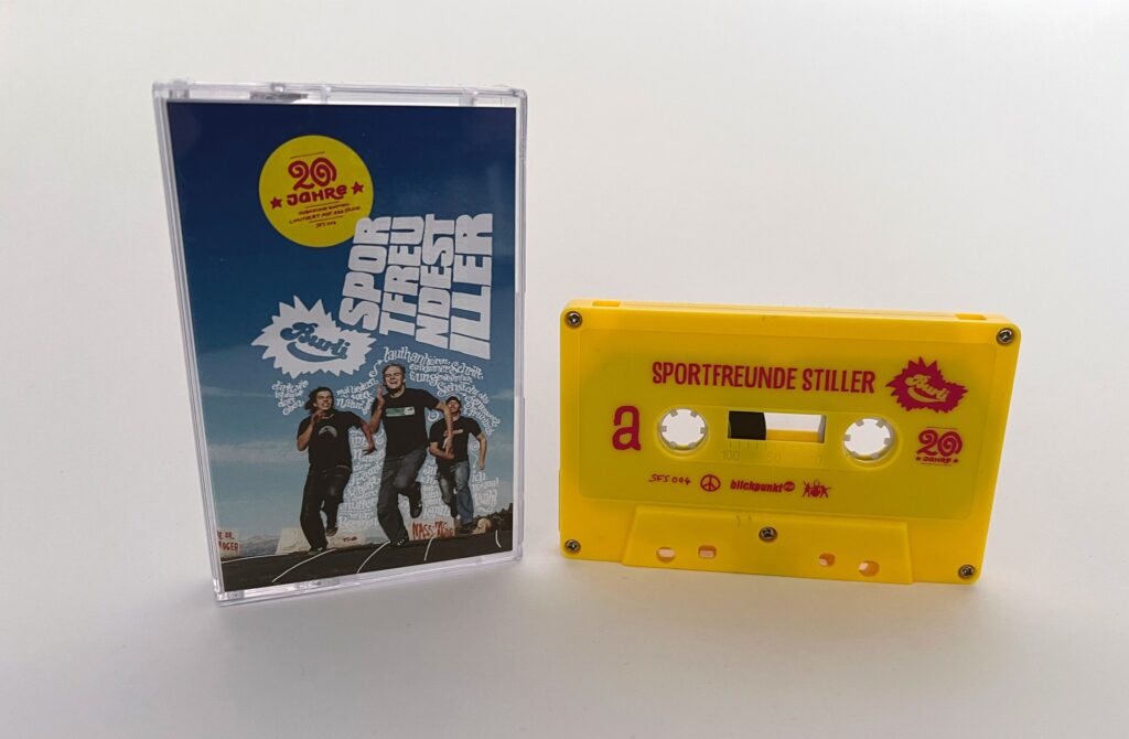 Für die Sportfreunde Stille wurden 100 Kassetten über neophon hergestellt.