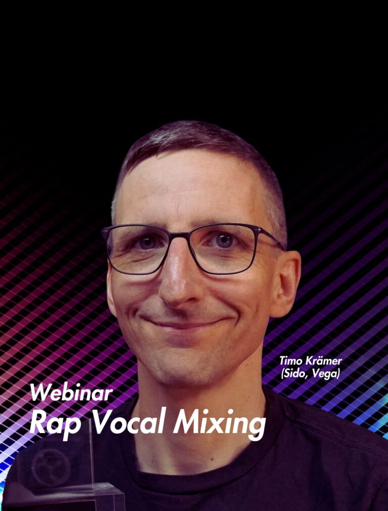 Rap Vocal Mixing – Webinar mit Timo Krämer (Sido)