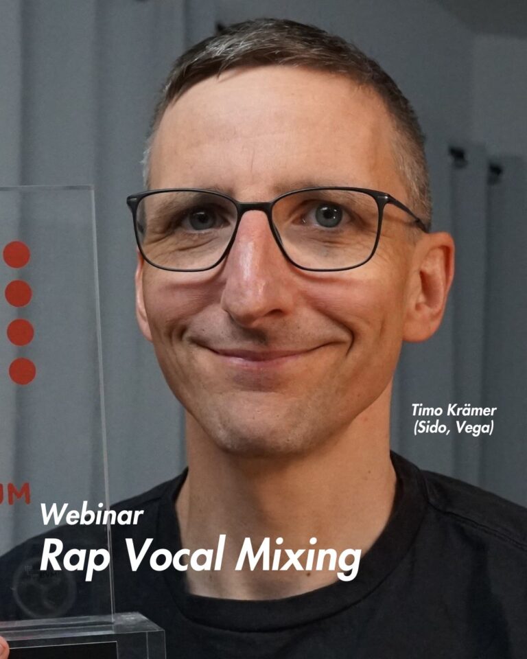Rap Vocal Mixing – Webinar mit Timo Krämer (Sido)