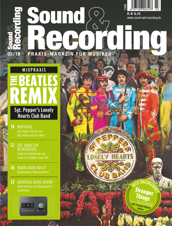 Sound&Recording Magazin 3/18
