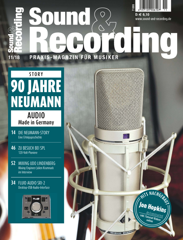 Sound&Recording Magazin 11/18