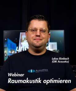 Optimierung modularer Raumakustik im Studio – Lukas Rimbach, GIK Acoustics