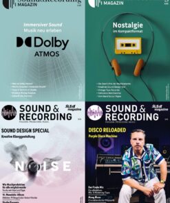 Sound&Recording-Magazin – Bundle 2025 (4 Ausgaben)