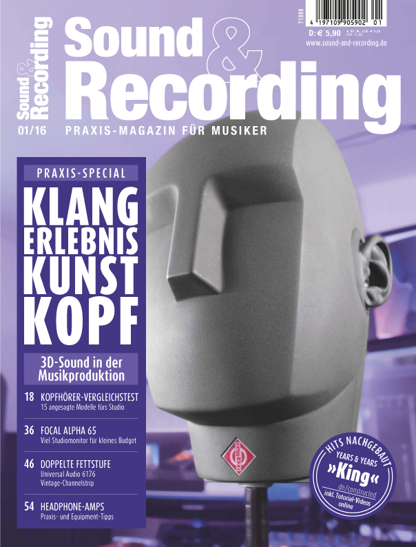 Sound&Recording Magazin 1/16