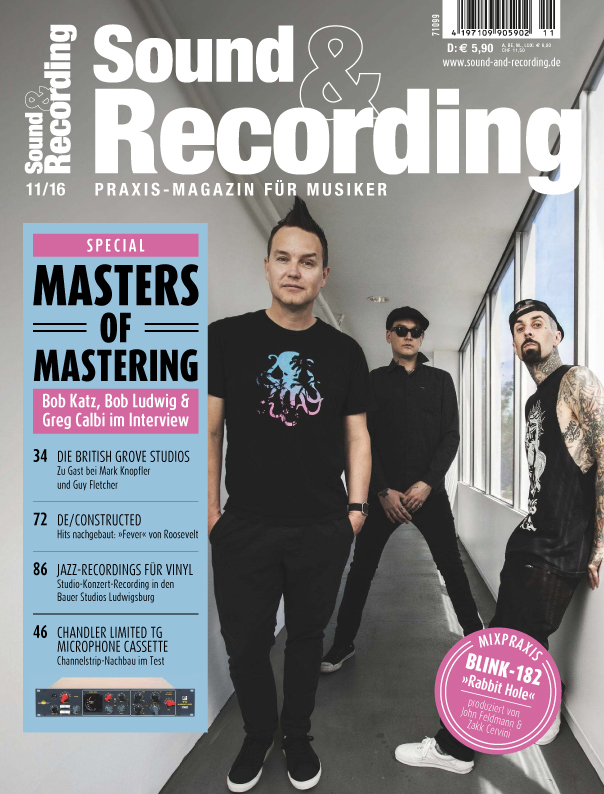 Sound&Recording Magazin 11/16