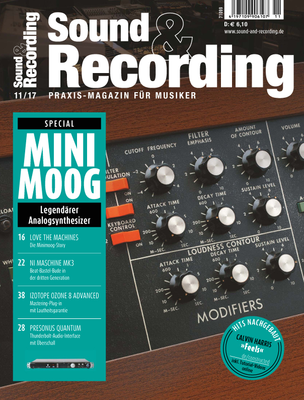 Sound&Recording Magazin 11/17
