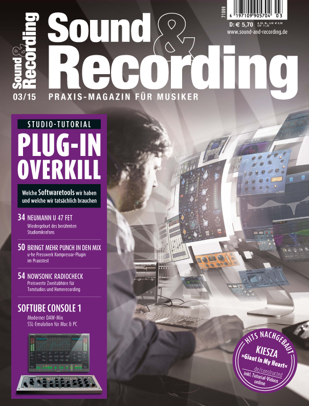 Sound&Recording Magazin 3/15