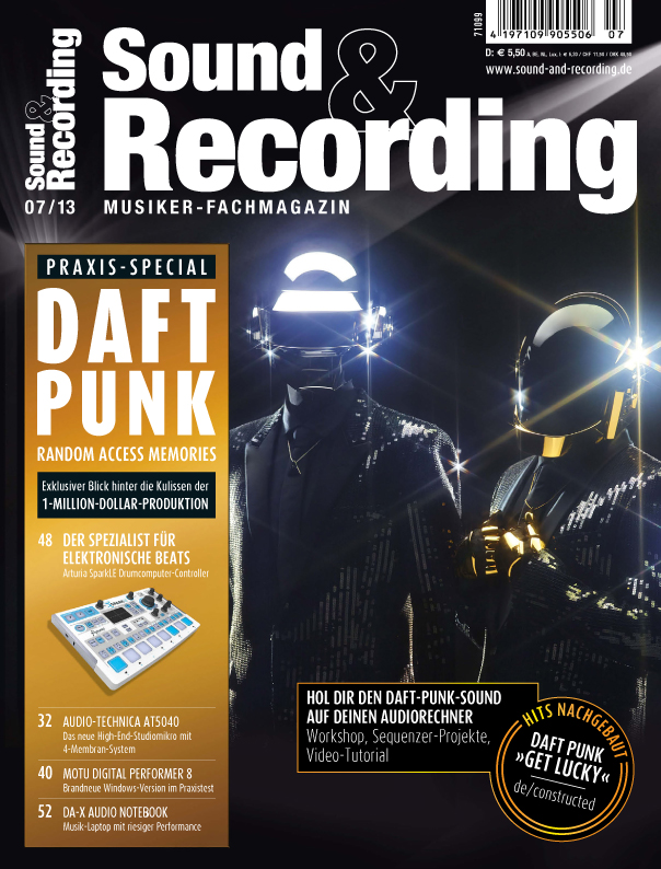 Sound&Recording Magazin 7/13