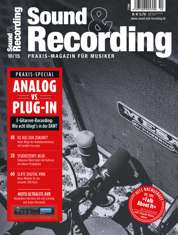 Sound&Recording Magazin 10/15