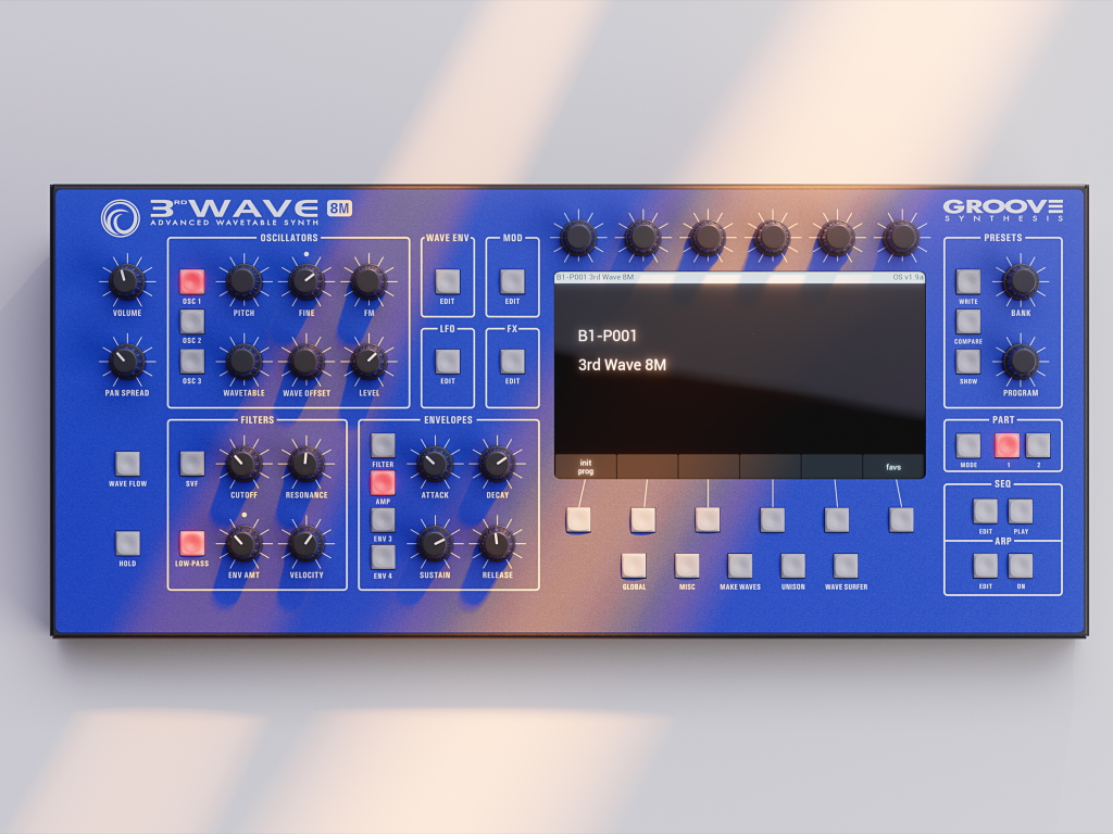 Groove Synthesis 3rd Wave 8M Test in Sound&Recording 1/26