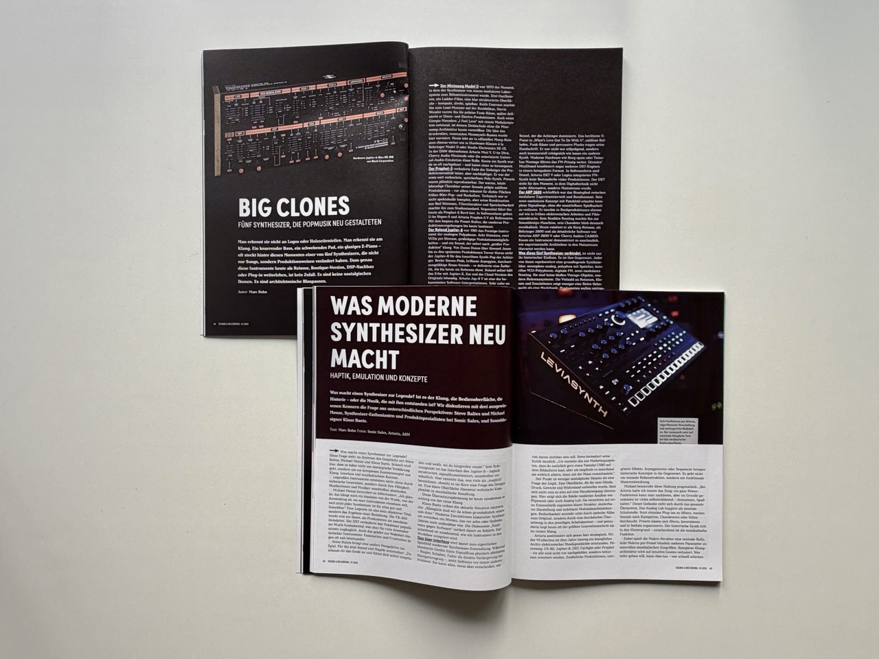 Sound&Recording Magazin 1/26 – Synthesizer-Legenden – Bild 3