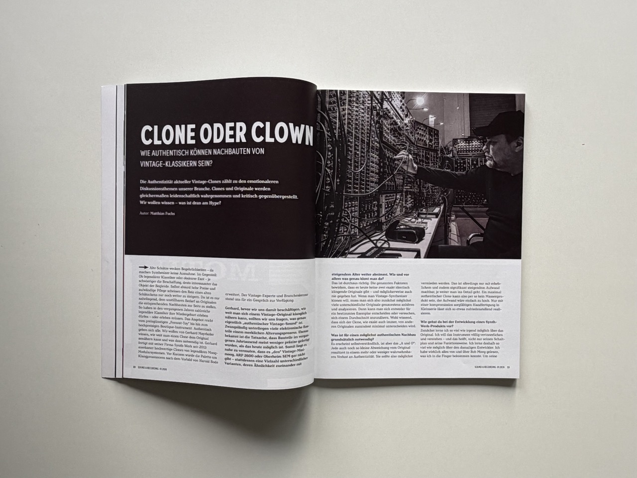 Sound&Recording Magazin 1/26 – Synthesizer-Legenden – Bild 10