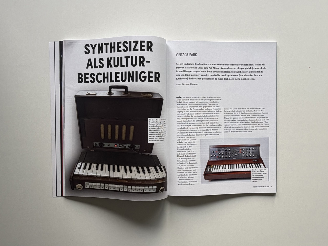 Sound&Recording Magazin 1/26 – Synthesizer-Legenden – Bild 7