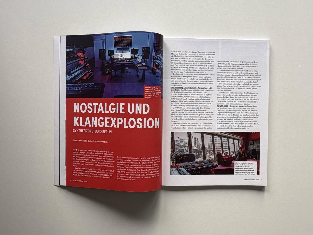 Sound&Recording Magazin 1/26 – Synthesizer-Legenden – Bild 8