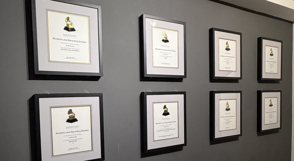 Windmill Lane Grammy Wall
