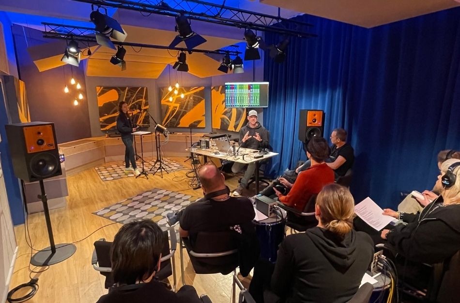 Vocal Recording Workshop mit Waldemar Vogel bei elysia