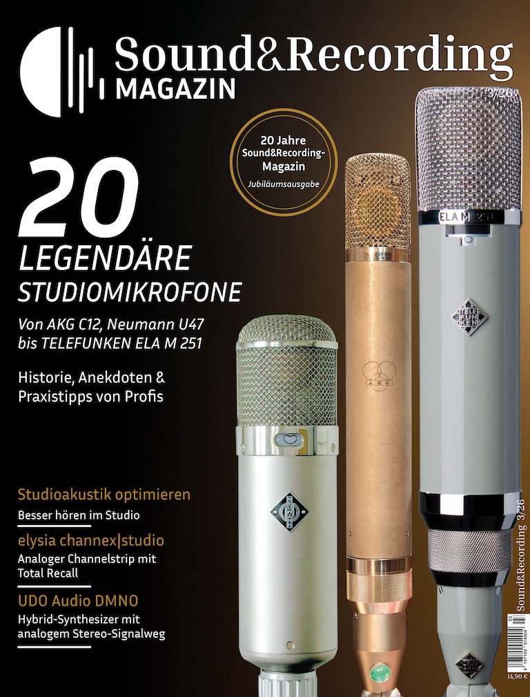 20 legendäre Studiomikrofone – 20 Jahre Sound&Recording – 3/26