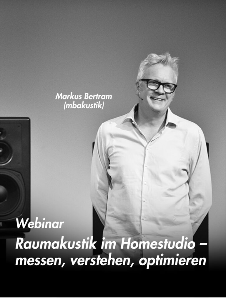 Raumakustik im Homestudio – messen, verstehen, optimieren